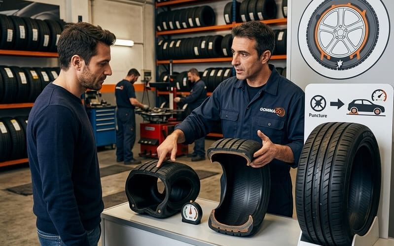Gomme Run Flat a Napoli